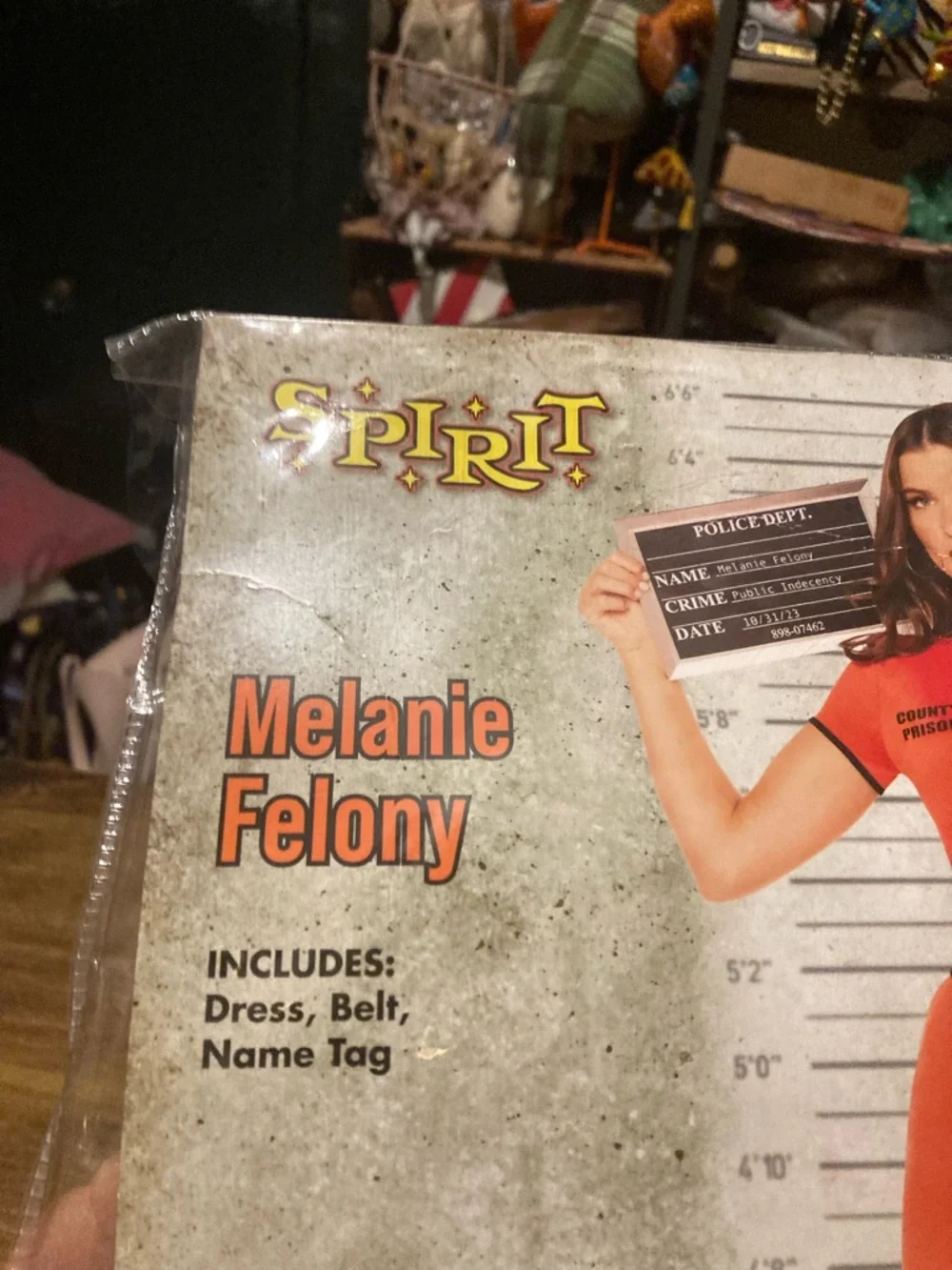 Spirit Melanie Felony women's costume - Picture 7 of 9